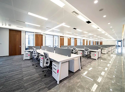 嚴謹氛圍中穿插精致寧靜的辦公室裝修設計如何打造——開源證券