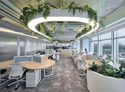 擁有獨(dú)特空間體驗(yàn)的辦公室裝修設(shè)計(jì)空間是怎樣打造的——邁睿中國(guó)